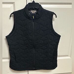 Duluth Trading Co Black Quilted Vest